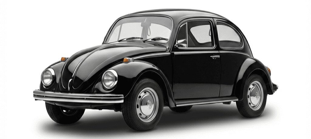 A 1967 Beetle photographed from the front three-quarter.